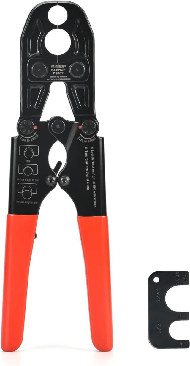 Rental store for pex crimping tool combo 1 2 inch and 3 4 inch in Bulkley Lakes District